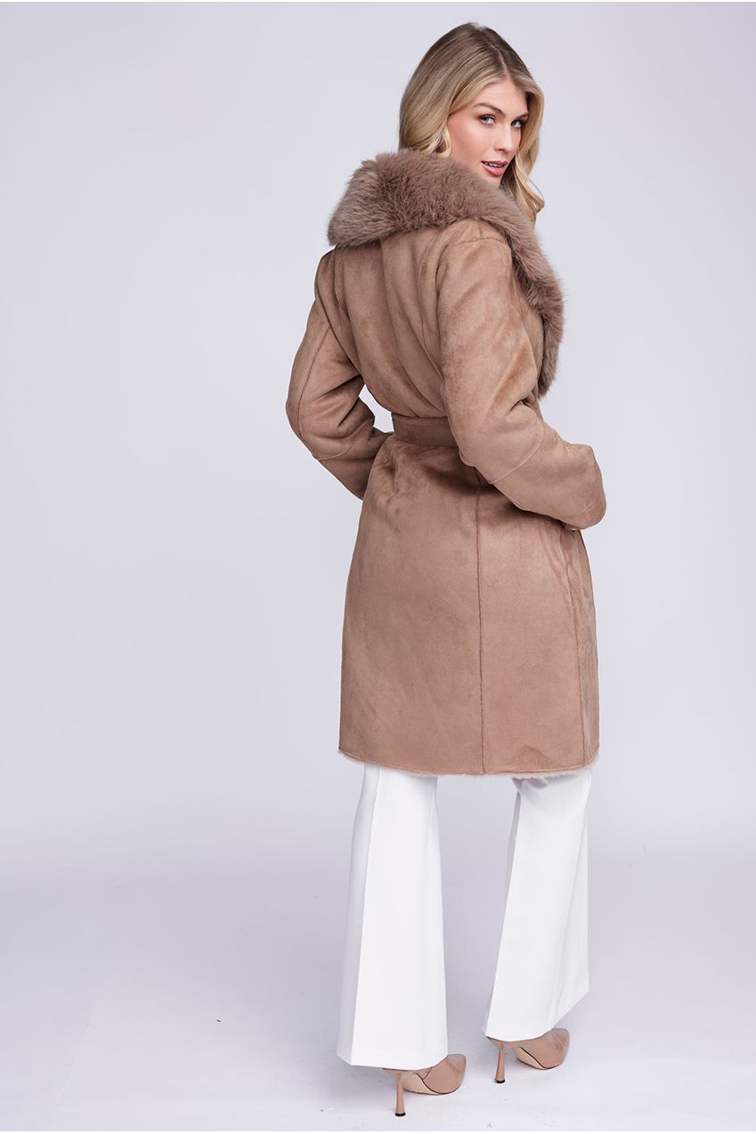 Isabella Coat - Taupe ISA010-NAT005
