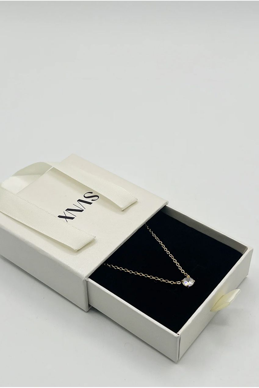 Dainty Crystal Necklace - Gift Boxed JE403724