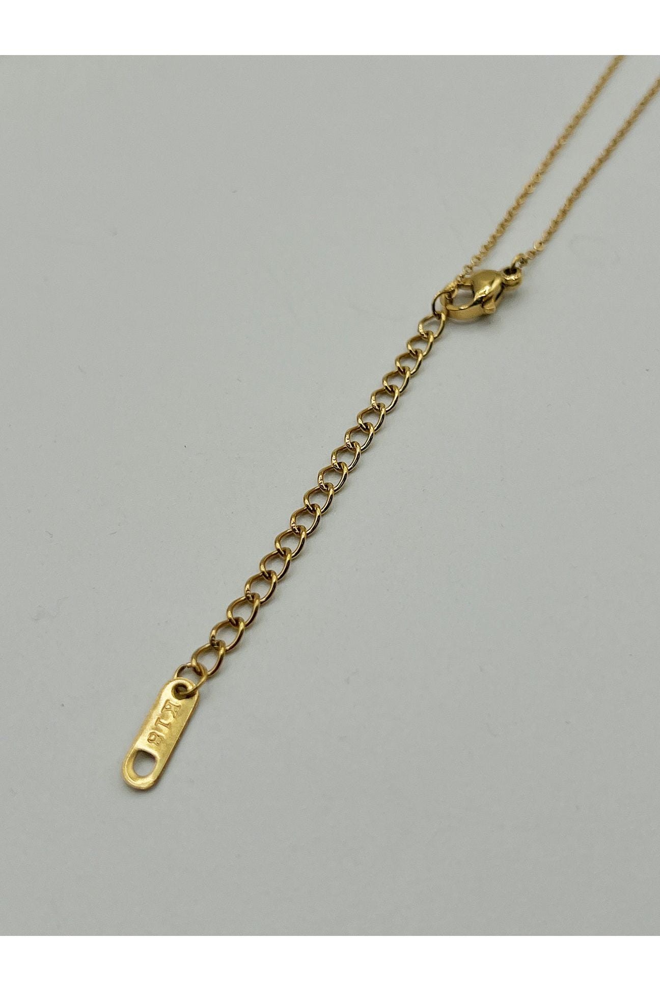 Mini Crystal Heart Necklace In Gold - Gift Boxed JE403824