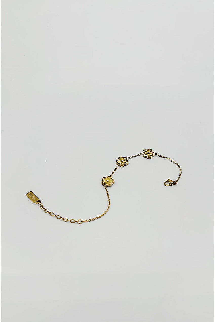Floral Bracelet In Gold JE410624