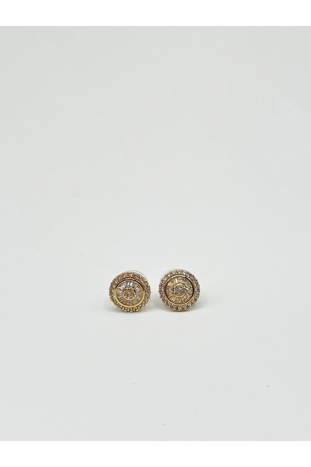 Moonstone Heart Necklace & Earrings Set In Gold - Gift Boxed JE411124