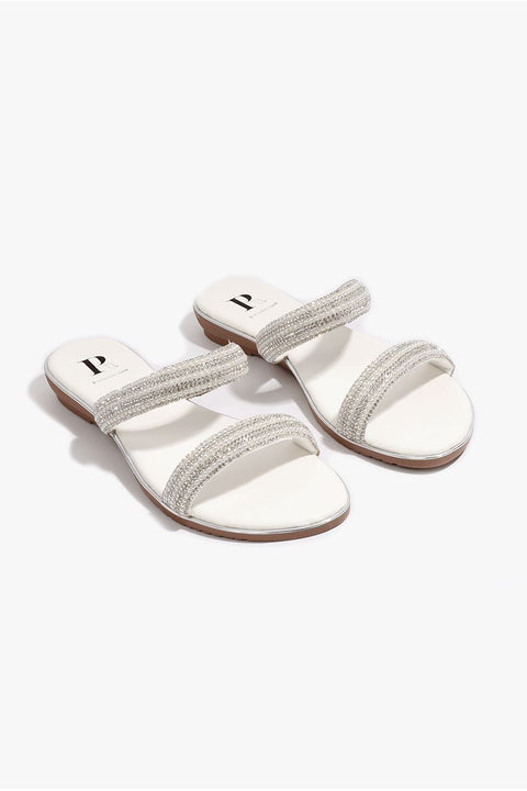 Kalippo Sandal - White by Pia Rossini