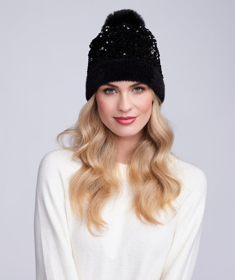 Kiaro Hat - Black by Pia Rossini