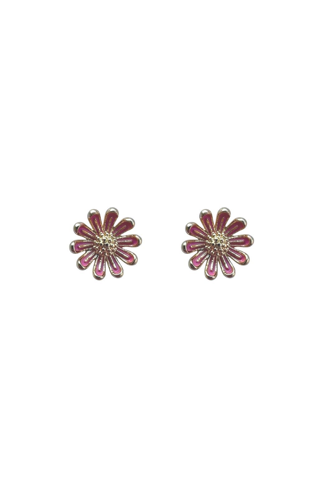 Daisy Earring In Pink LES06P