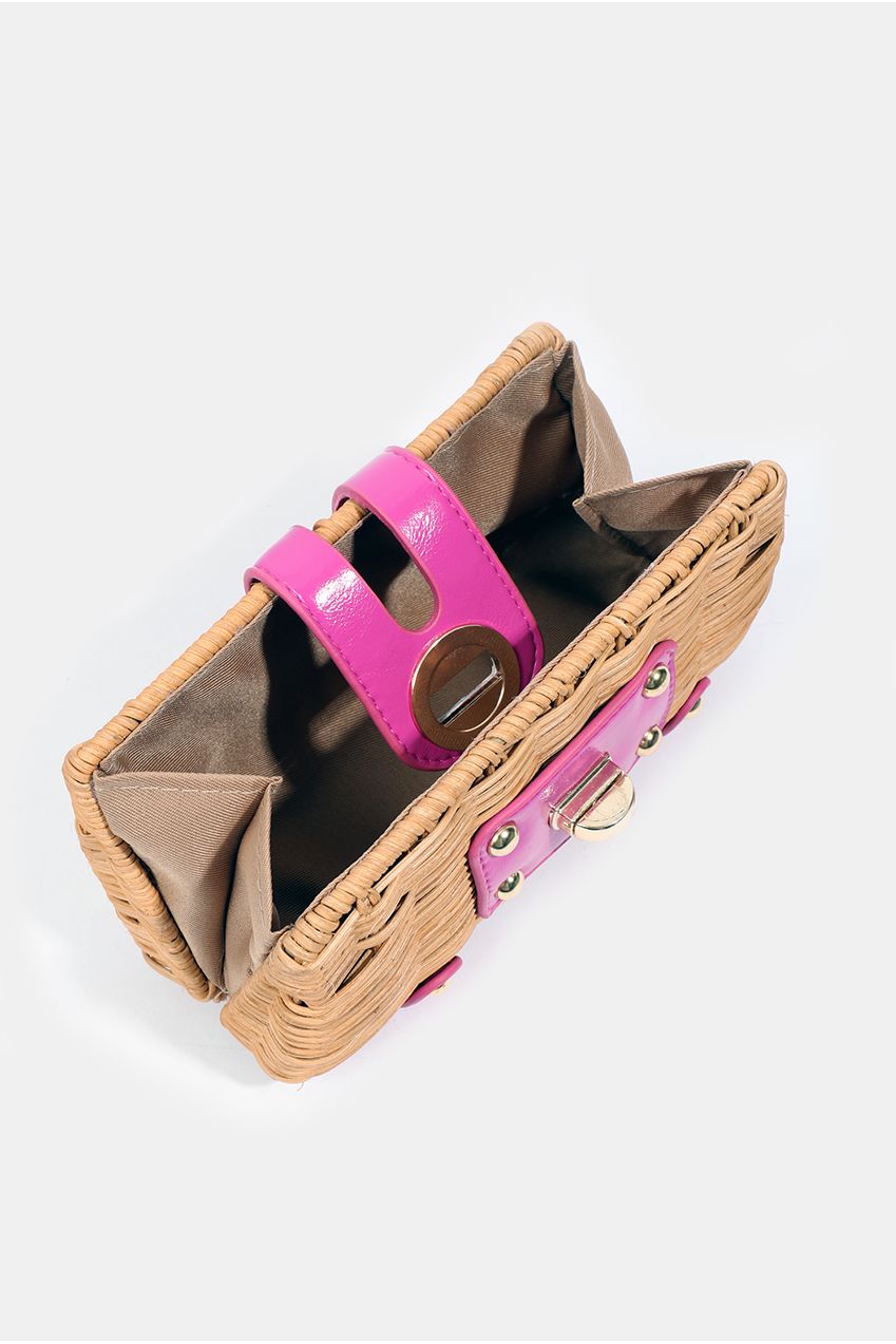 Lulu Clutch Bag - Hot Pink LUL001-PIN008