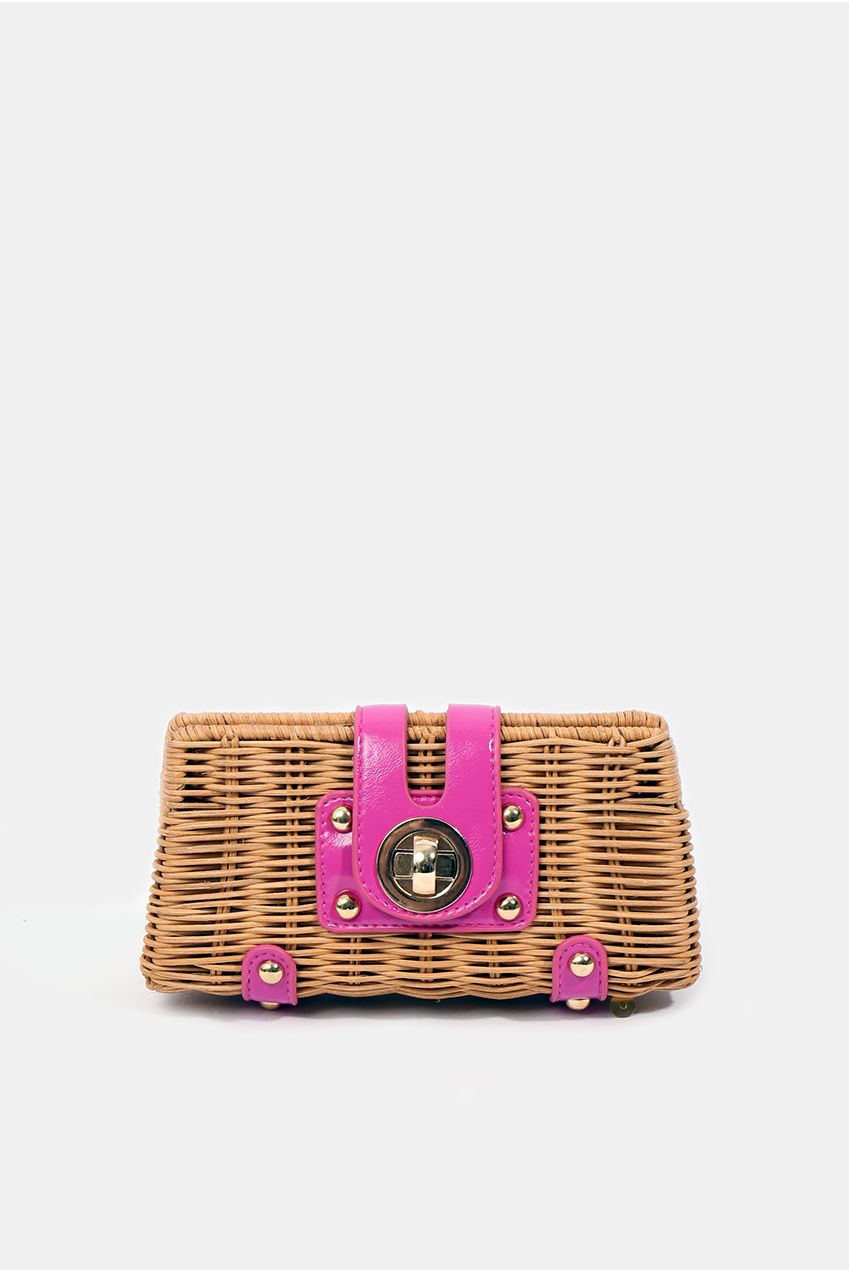 Lulu Clutch Bag - Hot Pink LUL001-PIN008