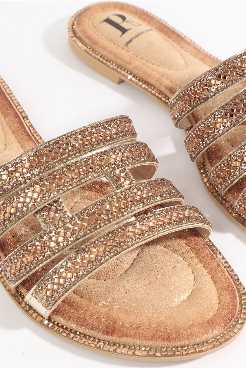 Marielle Sandal - Gold MAR100-MET001