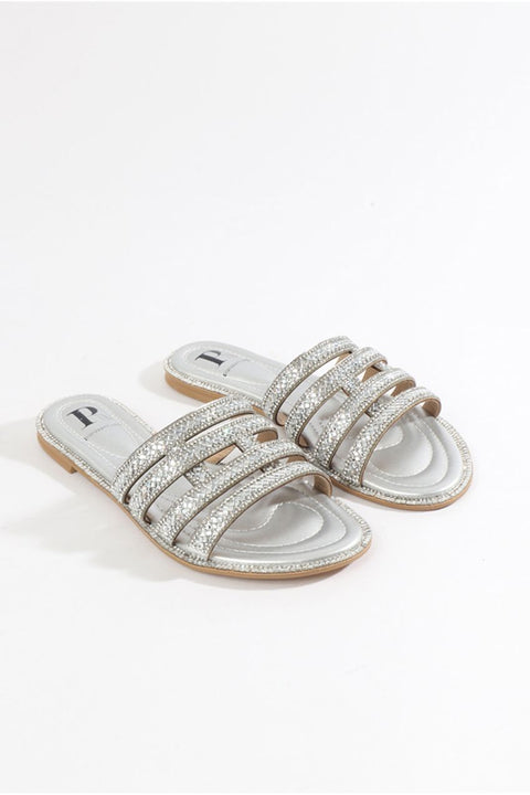 Marielle Sandal - Silver by Pia Rossini