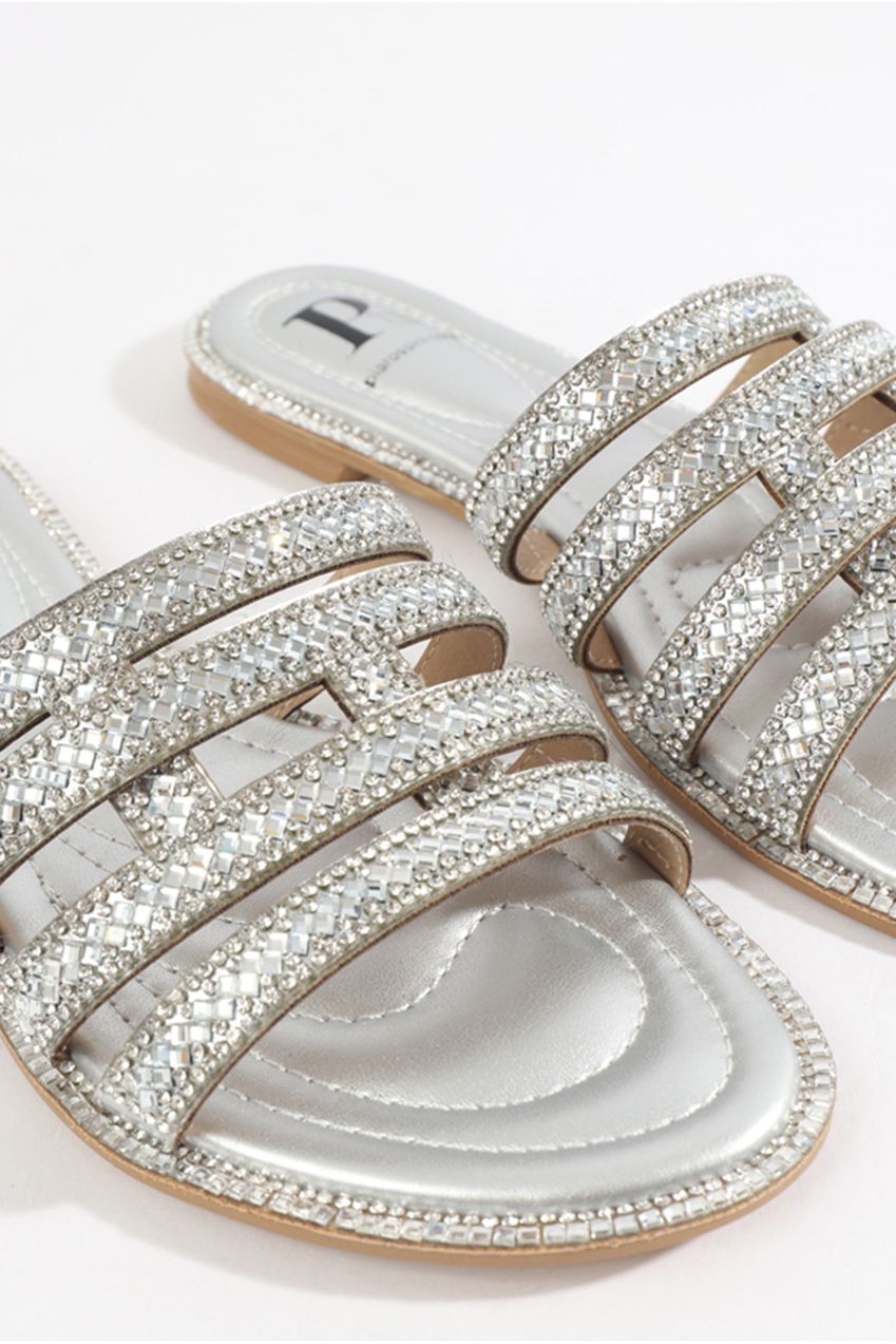 Marielle Sandal - Silver MAR100-MET002