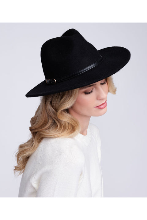 Miriam Hat - Black by Pia Rossini