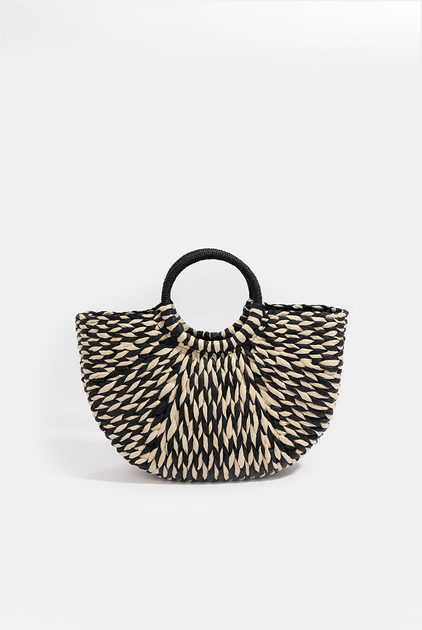 Monaco Bag - BlackWhite MON010-BLA033