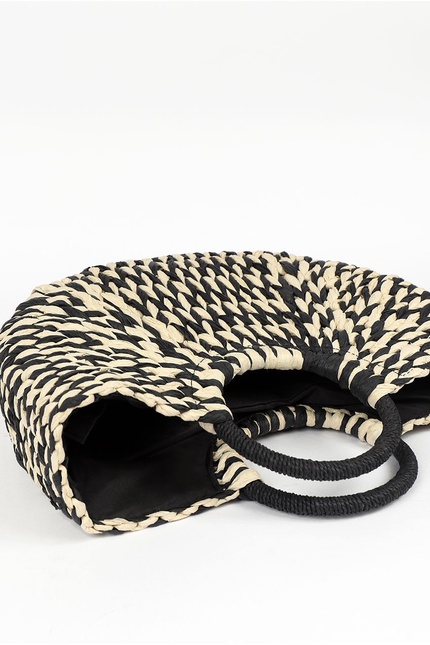 Monaco Bag - BlackWhite MON010-BLA033