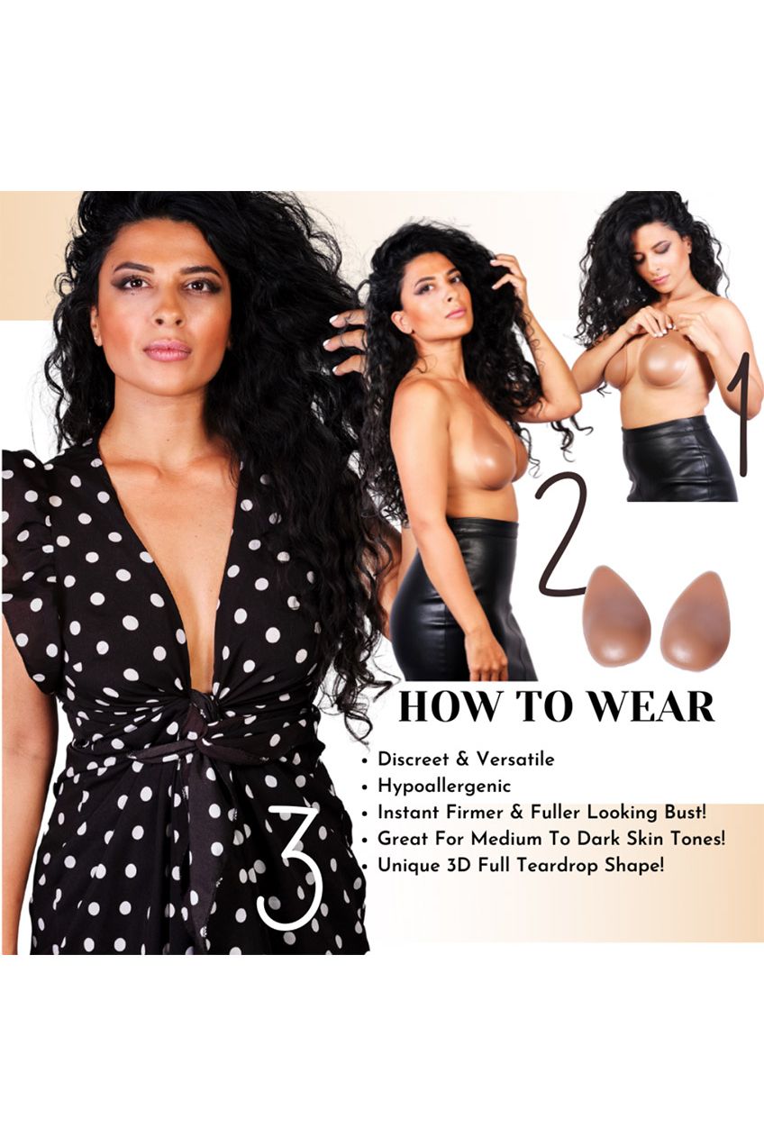 Premium 3D Invisible Sculpt, Lift And Go Adhesive Bra 5060821380069