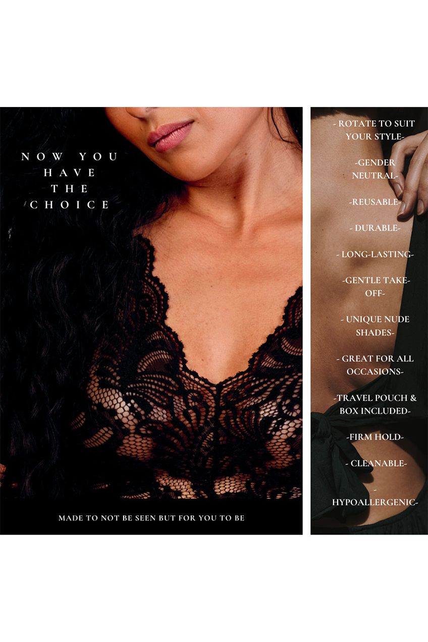 Premium 3D Invisible Sculpt, Lift And Go Adhesive Bra 5060821380069