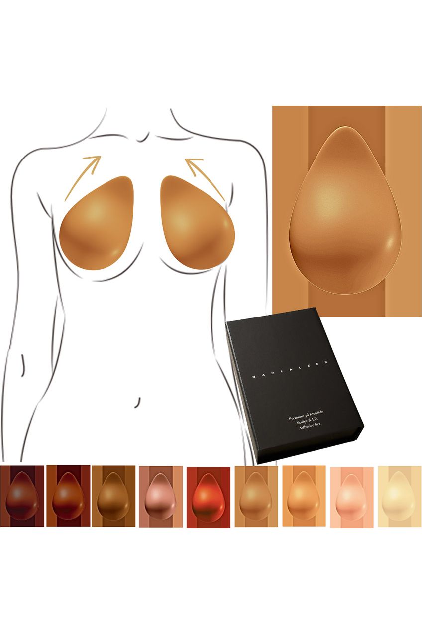 Premium 3D Invisible Sculpt, Lift And Go Adhesive Bra 5060821380083