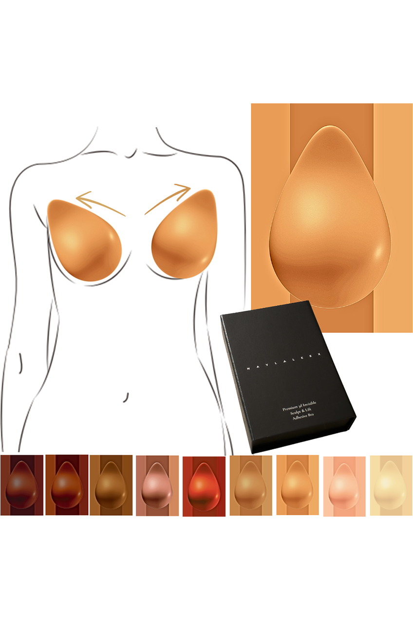 Premium 3D Invisible Sculpt, Lift And Go Adhesive Bra 5060821380045