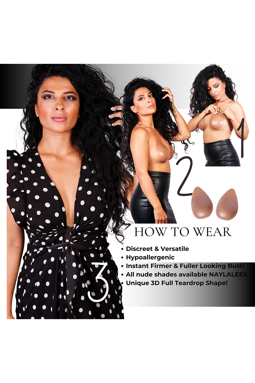 Premium 3D Invisible Sculpt, Lift And Go Adhesive Bra 5060821380045