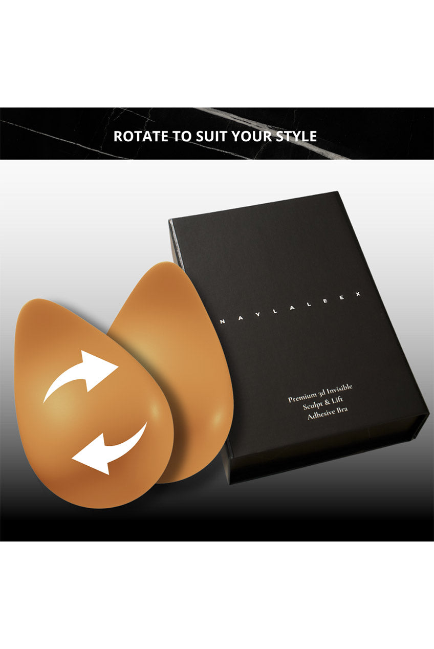 Premium 3D Invisible Sculpt, Lift And Go Adhesive Bra 5060821380083