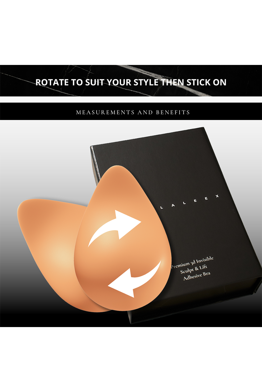 Premium 3D Invisible Sculpt, Lift And Go Adhesive Bra 5060821380045