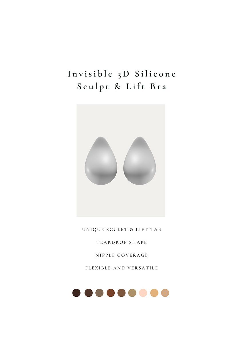 3D Invisible Sculpt And Lift Adhesive Bra 5060821380090