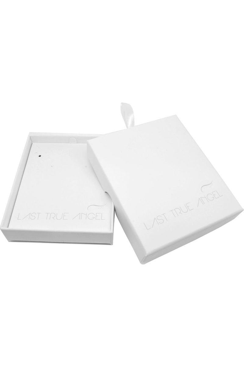 'Love' Stud Earring In Silver LEN489S