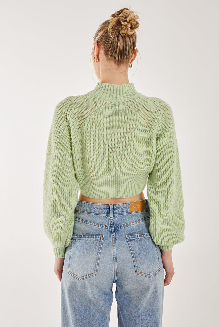 High Neck Knitted Jumper PV2925