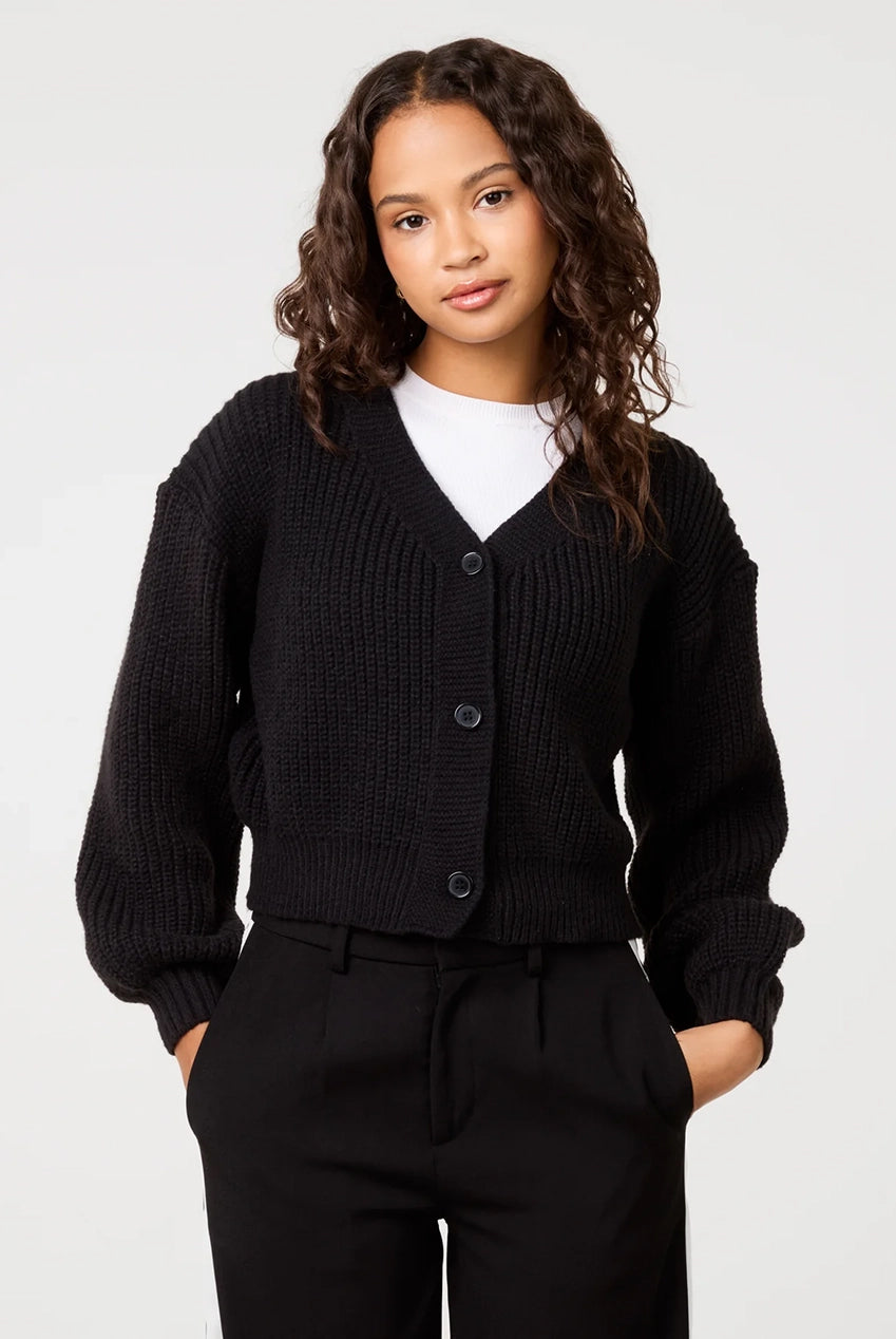 Cropped Button Cardigan PV3761003