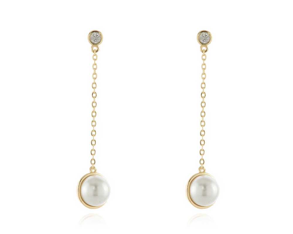 Paris Gold Drop Earrings 413338G300