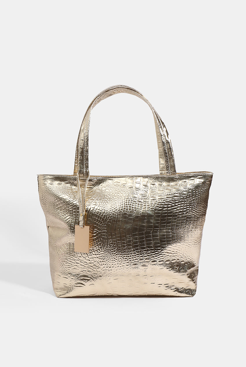 Reagan Bag - Gold REA010-MET001