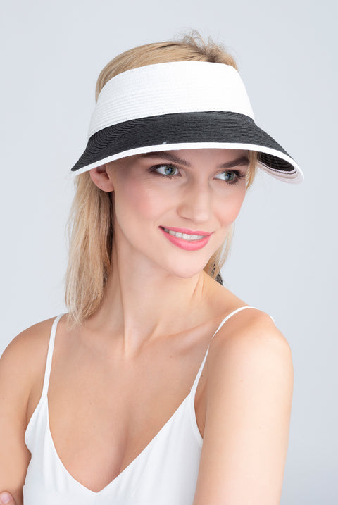 Rico Visor - Black/White by Pia Rossini