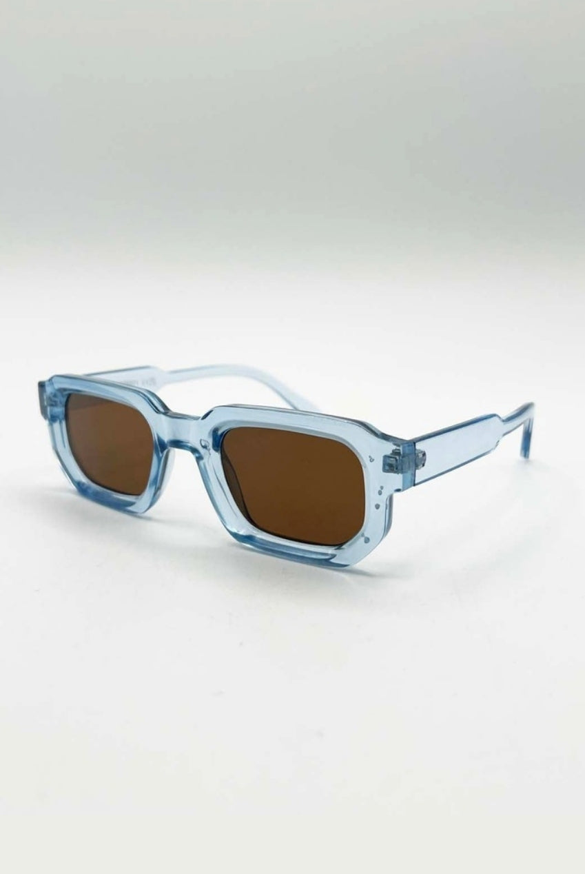 Chunky Retro Square Sunglasses SG2502120