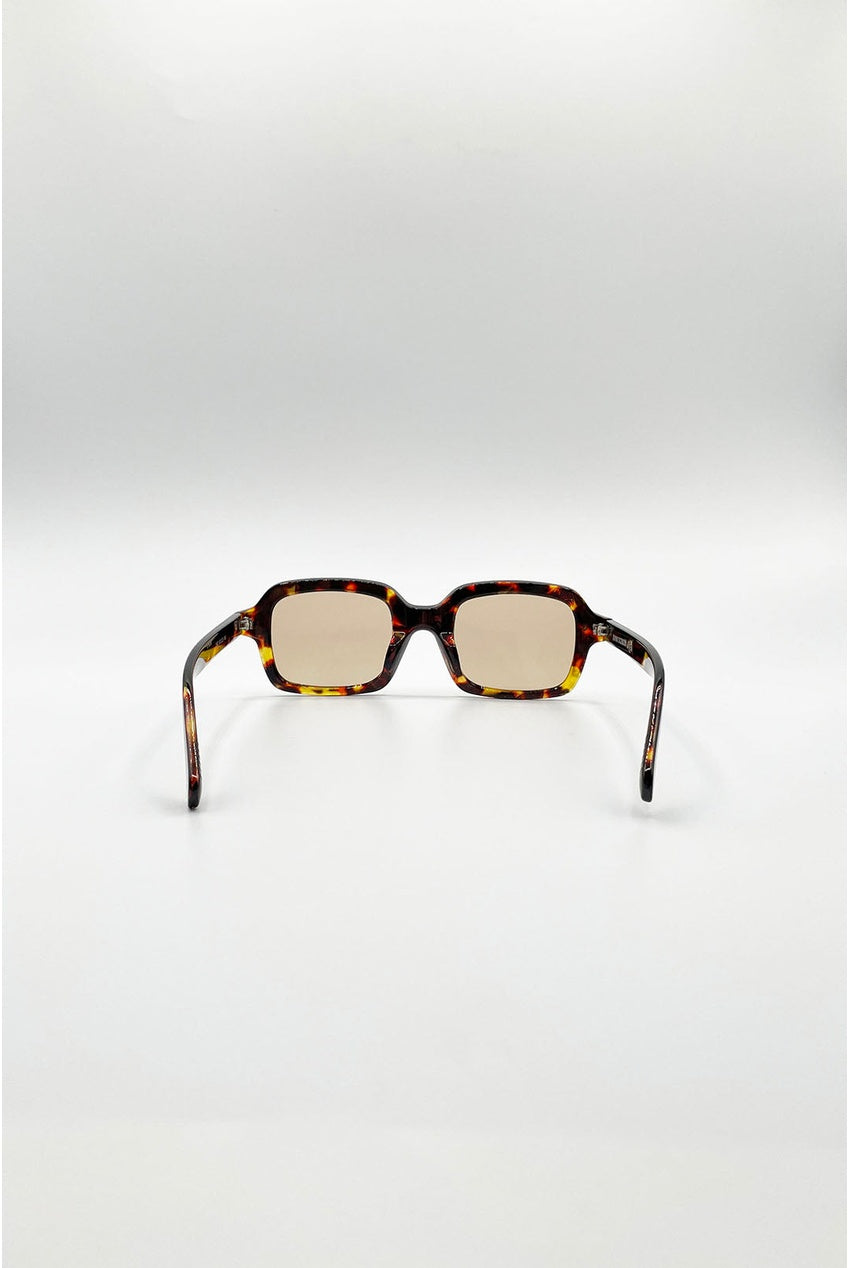 Bold Square Sunglasses In Tortoiseshell SG2603105