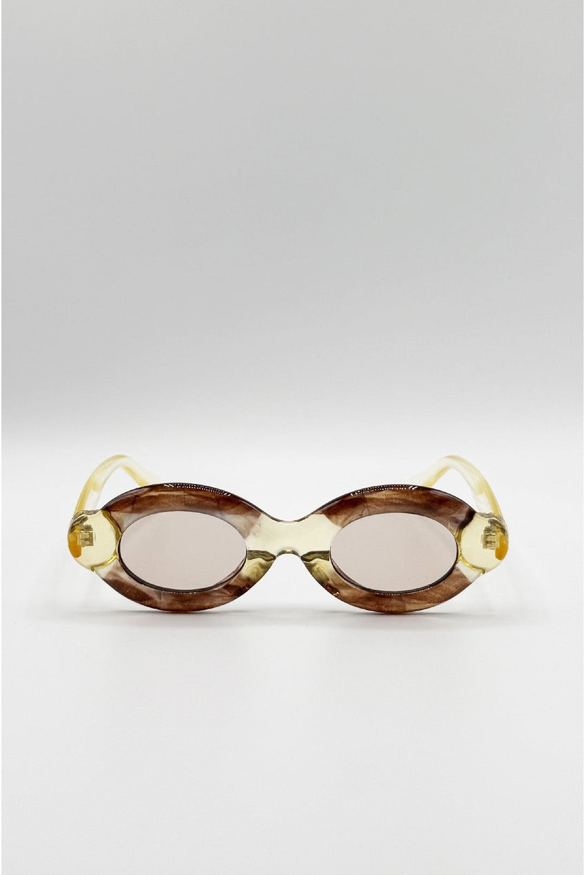 Bold Oval Sunglasses SG2604534