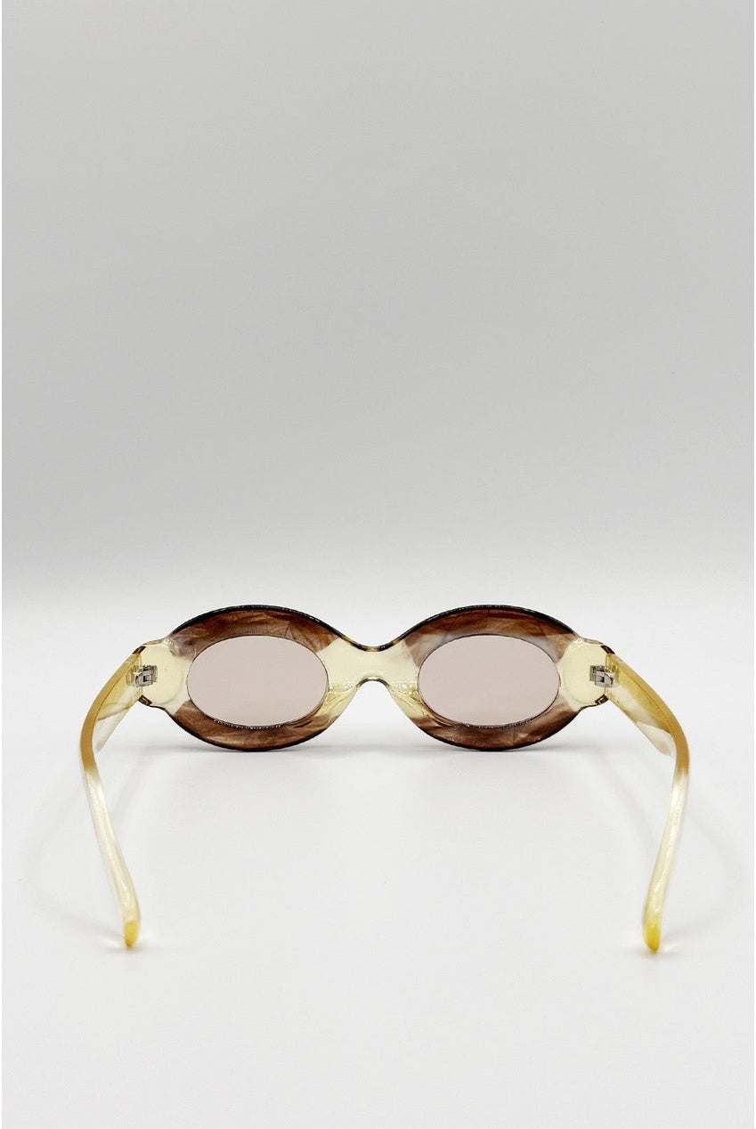 Bold Oval Sunglasses SG2604534