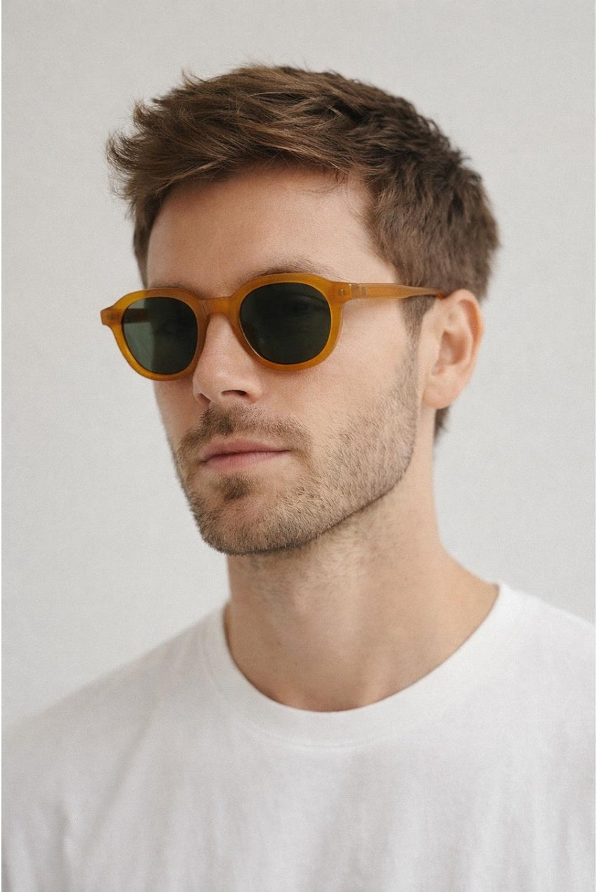 Bold Preppy Sunglasses In Brown SG2604906