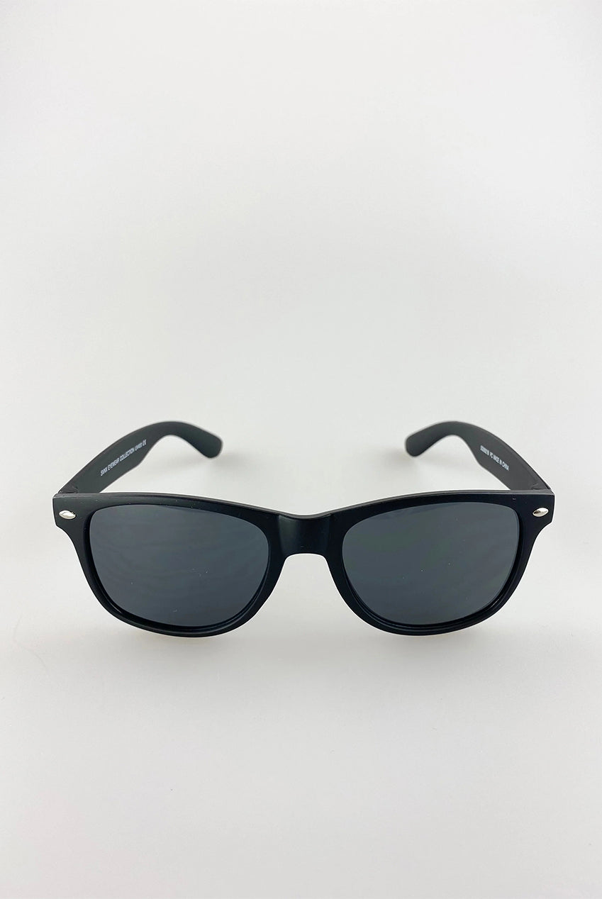 Classic Wayfarer Sunglasses With Black Matte Frame SG2607070