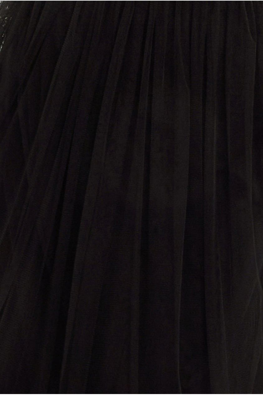 Tulle Gathered Midaxi Skirt SK51