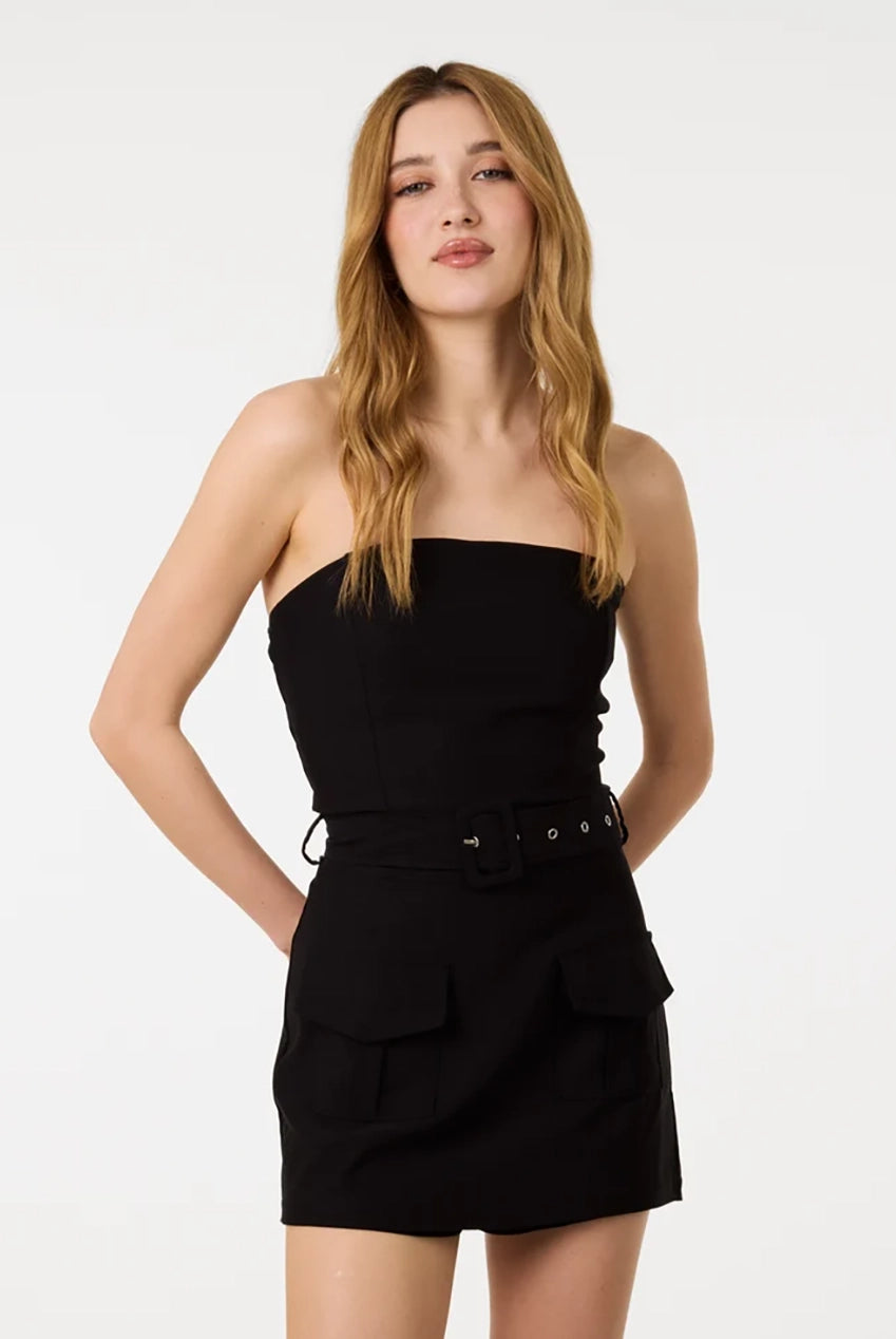 Bandeau Combat Playsuit SS26054P003