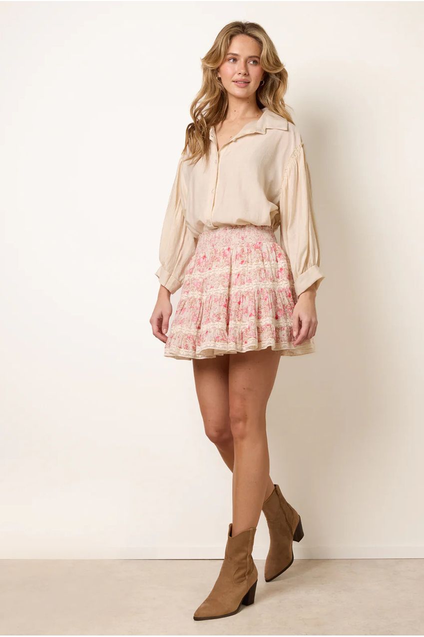 Mini Floral Skirt SS26125B020