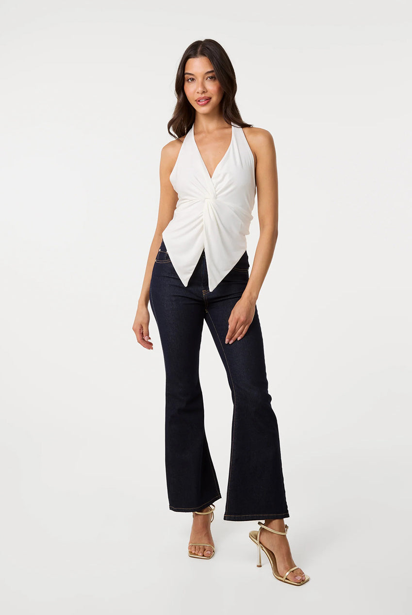 Ring Back Slinky Halter Top SS26221P014