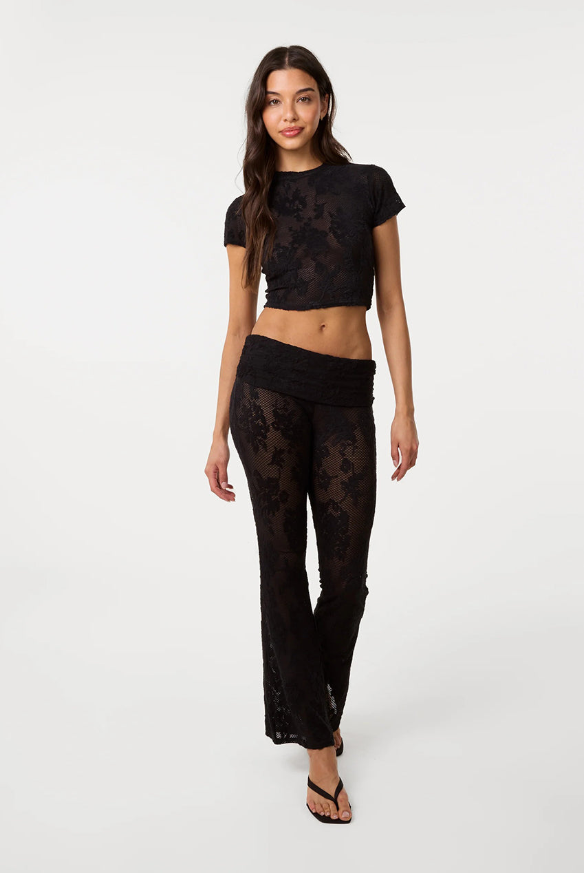 Crochet Lace Baby Tee SS26303P003