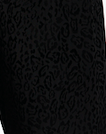 High Waist Black Animal Print Wide Leg LIQ23AW096