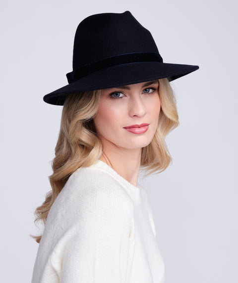 Serena Hat - Black by Pia Rossini