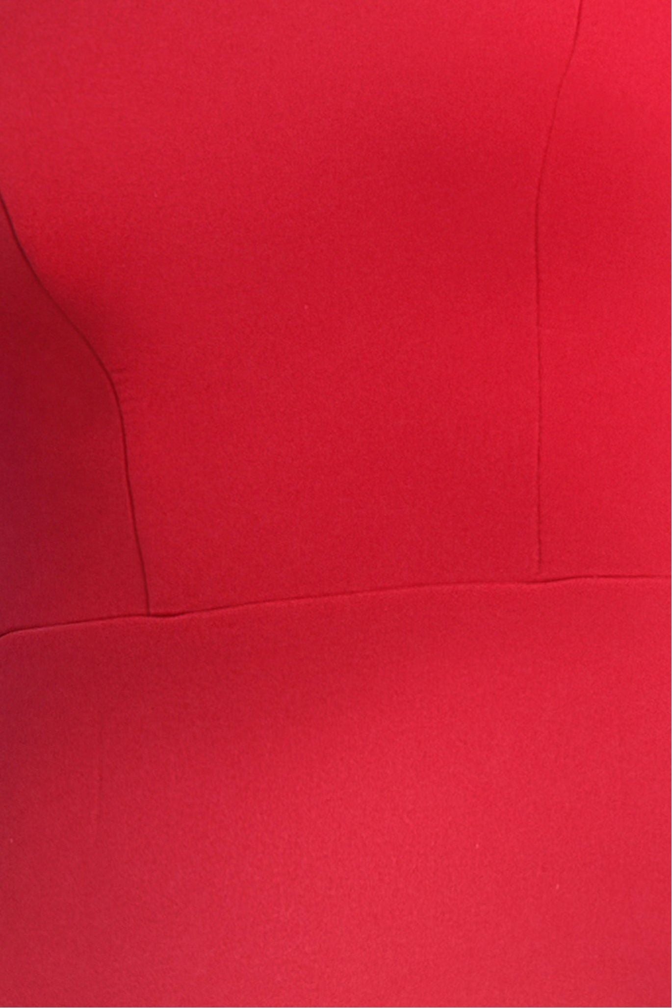 Scuba Boobtube Peplum Hem Corset T233