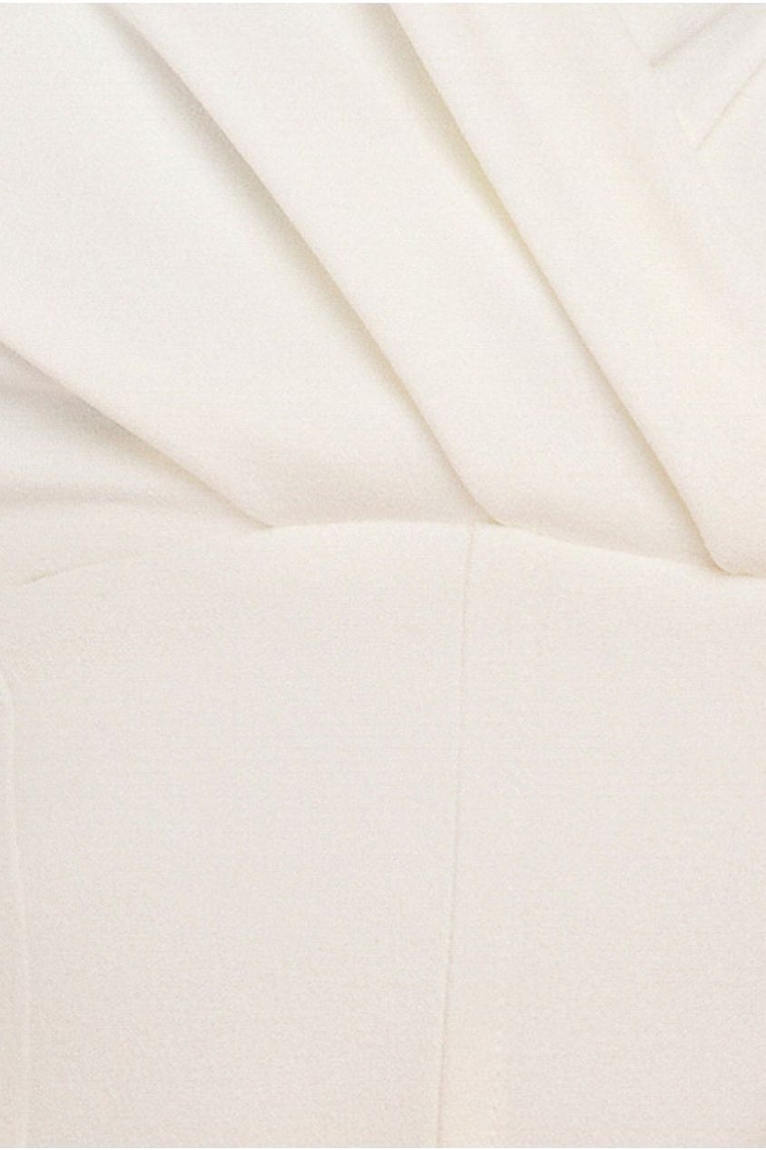 Front Pleated Wrap Off The Shoulder Corset T241