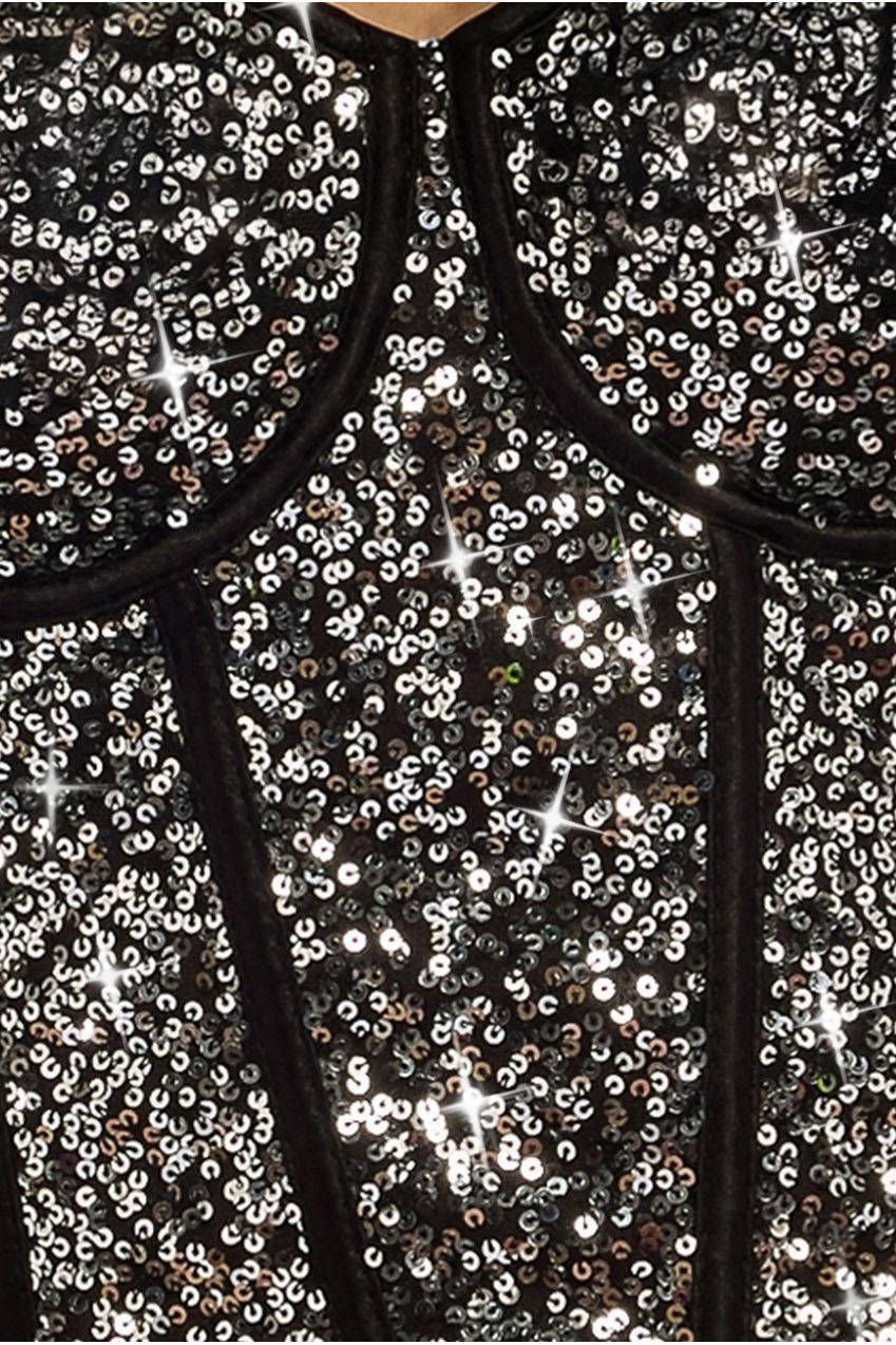 Sequin Corset T257