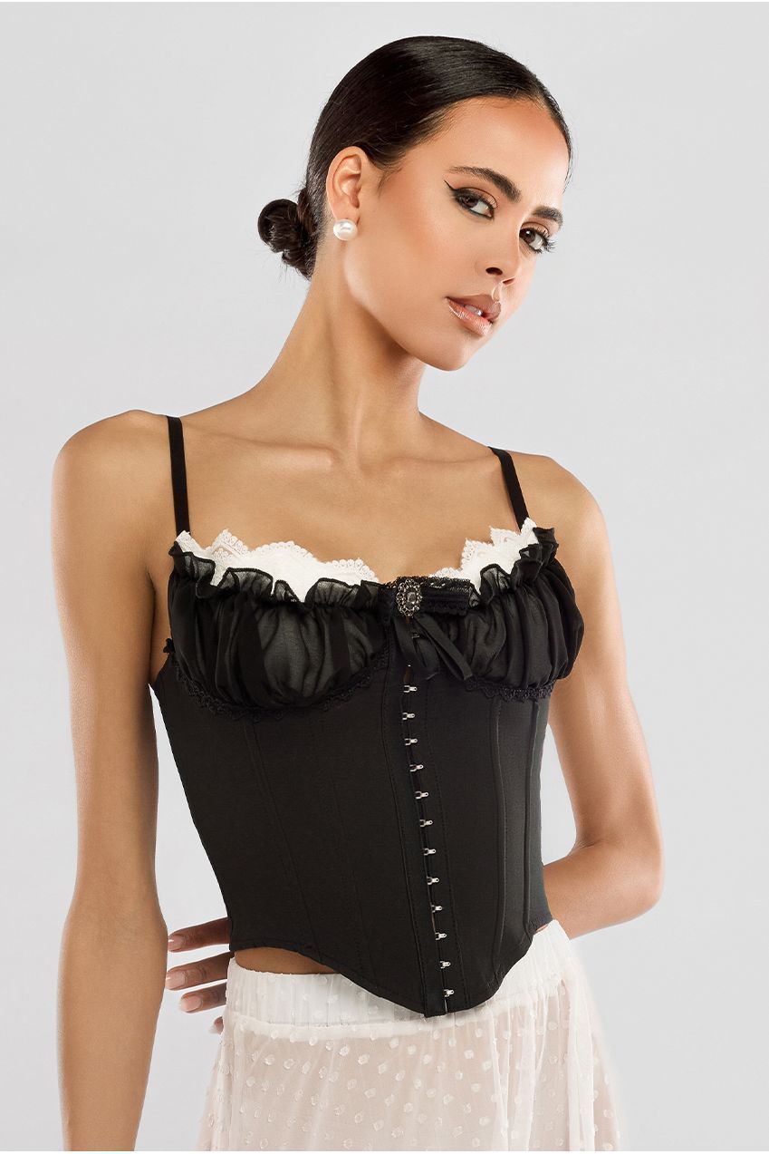 Front Fastened Milk Maid Corset T260