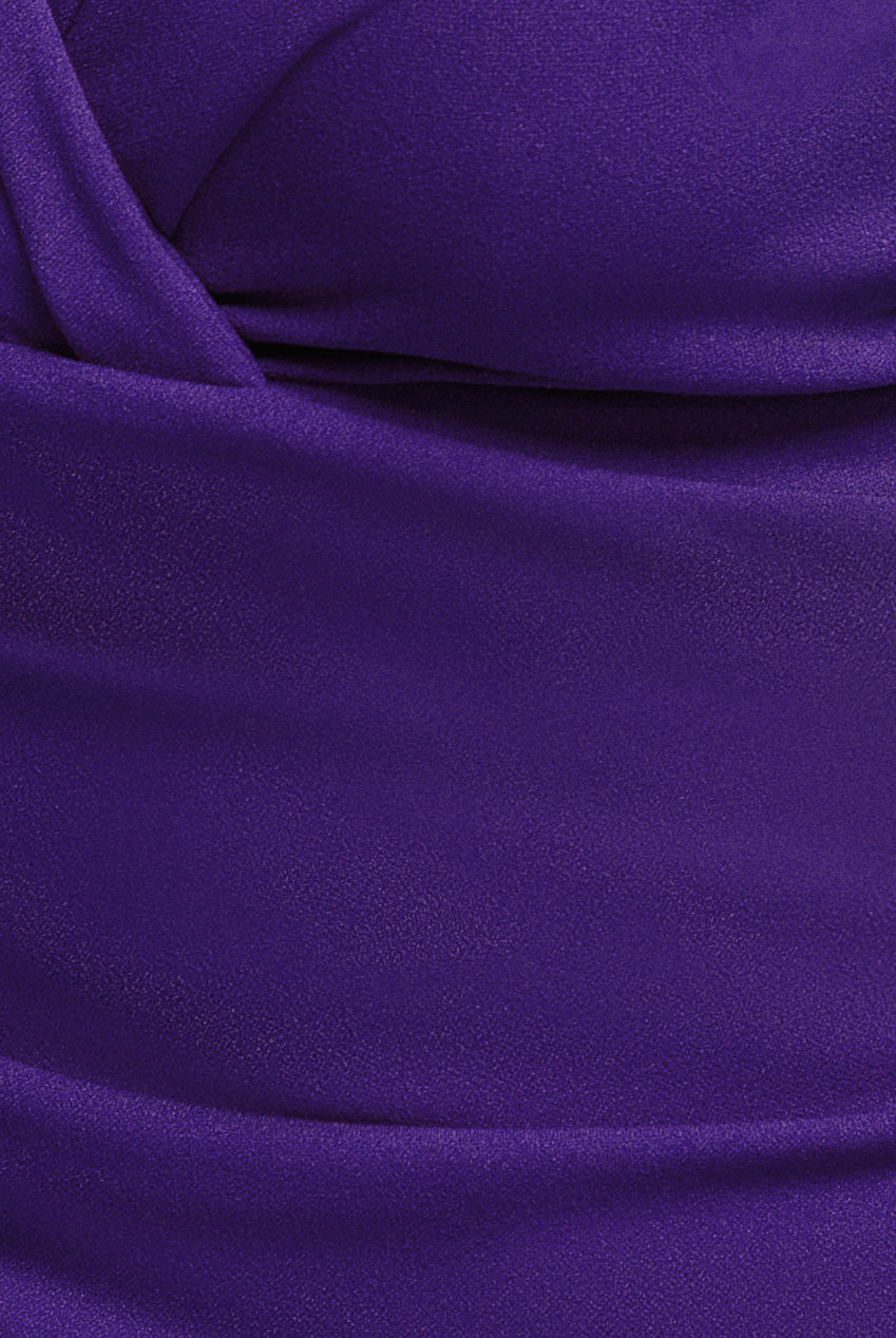 Bardot Scuba Jumpsuit - Purple TR113B