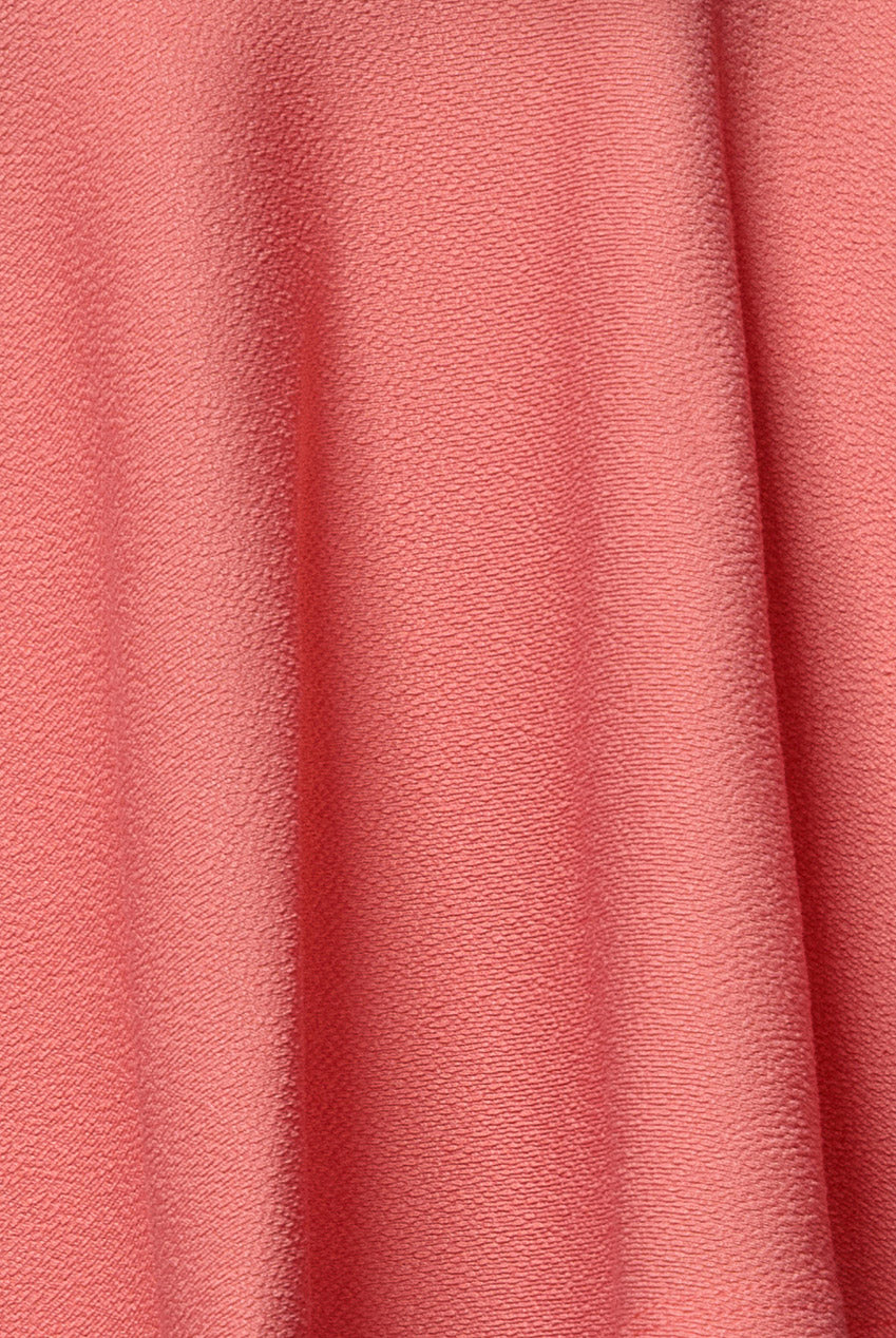 Off The Shoulder Frill Neck Skater Playsuit - Coral TR30B