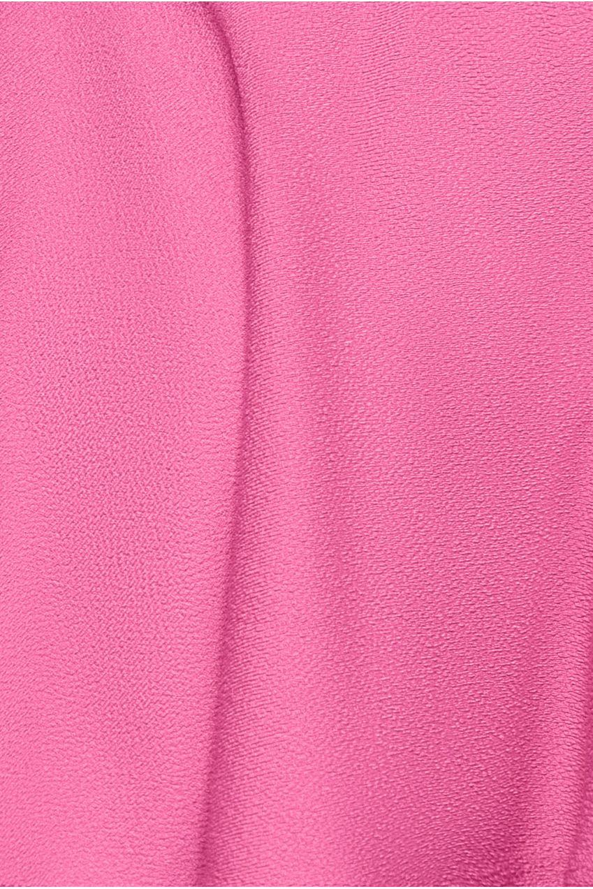 Off The Shoulder Frill Neck Skater Playsuit - Cerise TR30B